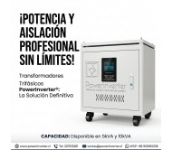 TRANSFORMADOR AISLACION 220/220VAC 5000VA LCD